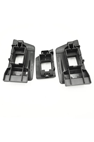 MOTOR10 Set of front and rear interior handles BMW 5 Series F10/F11 2009-2017 51417225873, Black