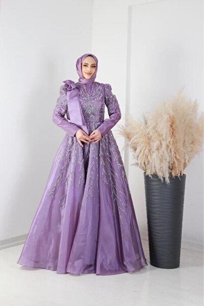 AbiyeSultan Kadın Tesettür Abiye - Sima Abiye - Nişan Söz Tesettür Abiye - Ka...