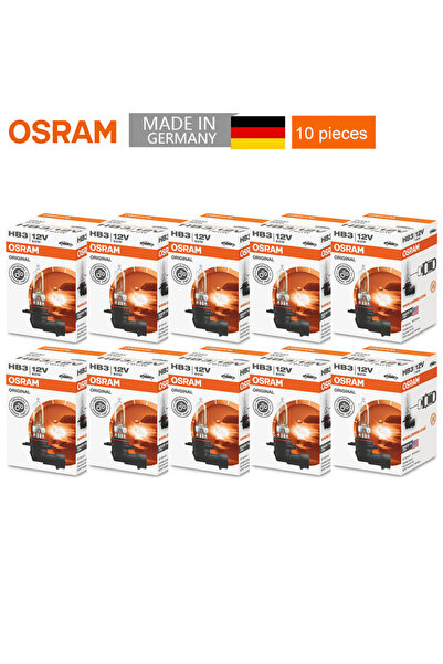 Choice6 HB3 10PCS OSRAM 10pcs H4 H7 H11 HB3 HB4 Original Lamp 3200K Head Ligh...
