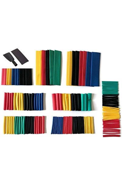 ÇERÇİCİ 328 Piece Tubing Set Cable Joining Protector Heat Shrinkable Set