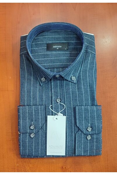 ADVANTE DAYBOGLU 100% COTTON LONG SLEEVE POCKET CLASSIC MEN'S SHIRT