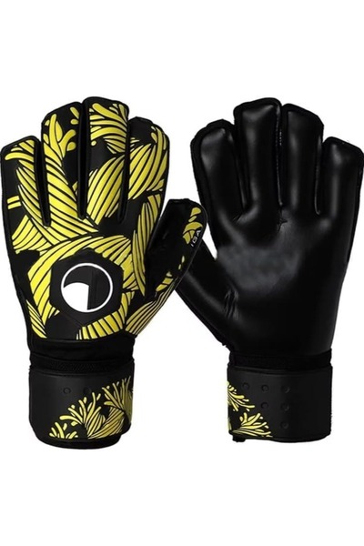 HALAMODO قفازات حارس مرمى مريحة، قفازات حارس مرمى قابلة للتنفس، لاتكس غير قاب...