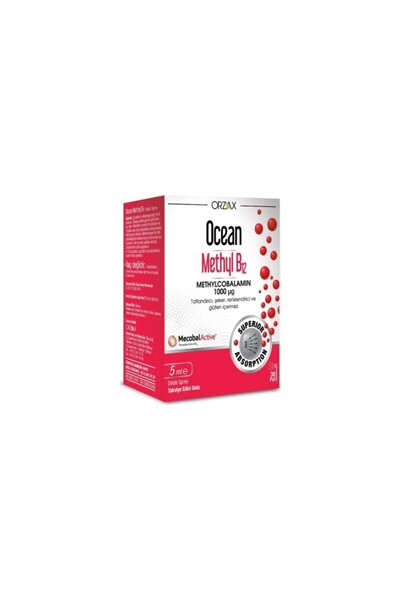 Ocean Methyl B12 Dilaltı Spreyi 5 ml