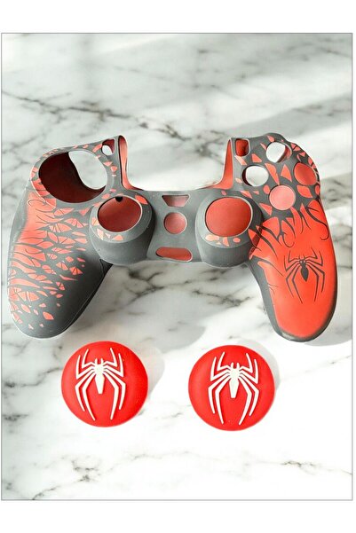 Doreka PS4 Dualshock Spider-Man Koruyucu Silikon Kılıf