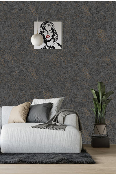 Golden DUVAR KAĞIDI-BORDÜR Volkan Serisi Altın Yaldız Çatlaklı SİLİNEBİLİR 16...