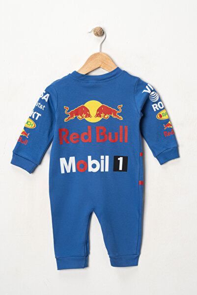 ILY Kids Formula 1 Printed Red Baby Romper