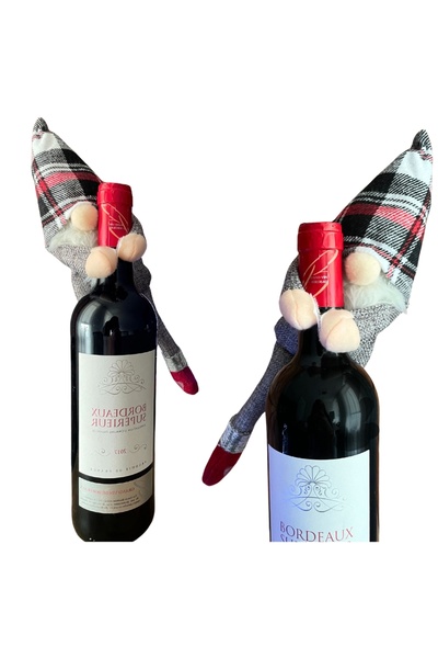 Other Decorațiune cu ladă de sticle, idee de cadou cu pitici de Crăciun, Moș ...