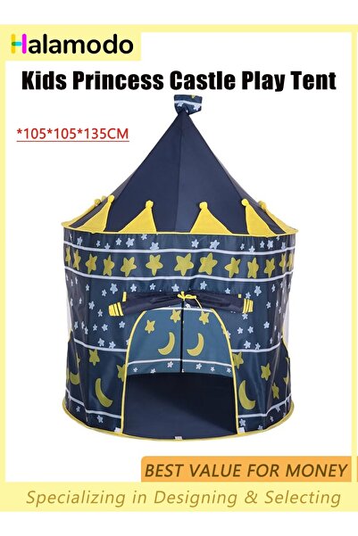 HALAMODO خيام اللعب، خيمة لعب قلعة الأميرة للأطفال، قلعة قابلة للطي، بيت لعب ...