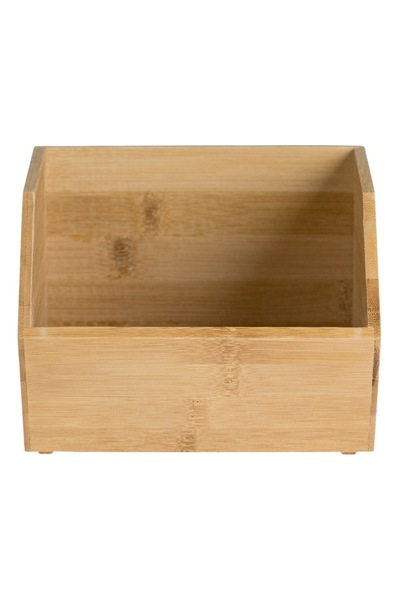SHOPIENS Bamboo Open Storage Box Shopiens, 17 x 16 x 13 cm