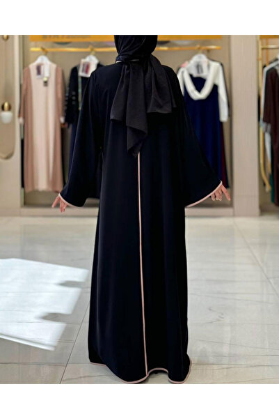 Bilenler Medina Silk Abaya with Front Tie Detail