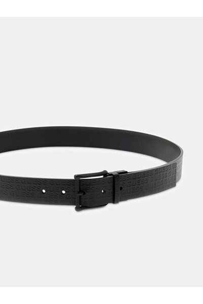 Guess Access Erkek Ayarlanabilir Çift Taraflı Deri Kemer