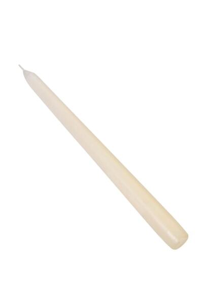 SHOPIENS Candle for Candleholder Shopiens®, Ecru, 2 x 25 cm
