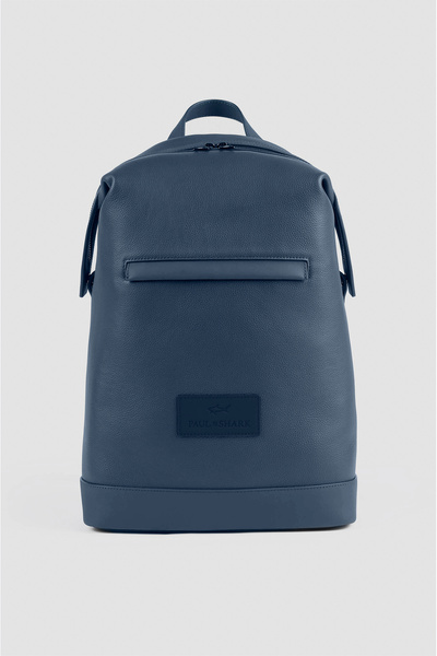 PAUL&SHARK Men's Woven Leather Backpack