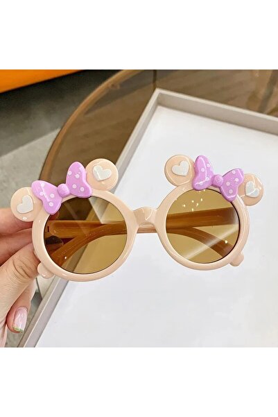 Choice Beige New Children Cute Cartoon UV400 Sunglasses Boys Girls Colors Out...