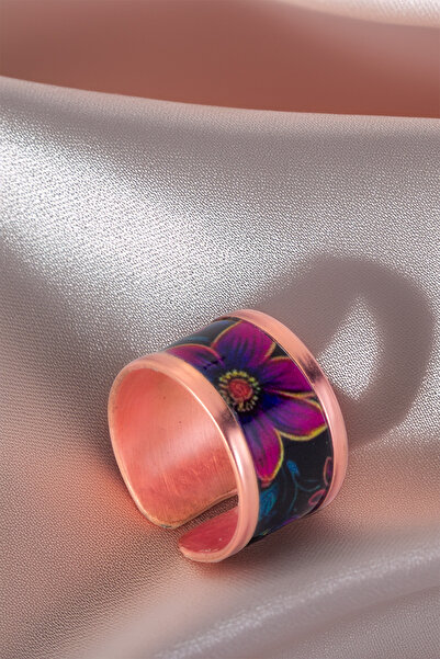 OSMANLI GÜMÜŞ خاتم نحاسي نسائي - خاتم طباعة خاصة موديل بيانكا