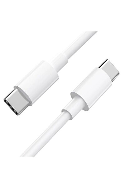 Flippy Type-C to Type-C Data Cable, 1.5m, 60W PD, White