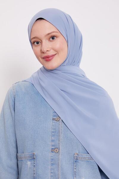 Levidor Blue Plain Sandy Shawl