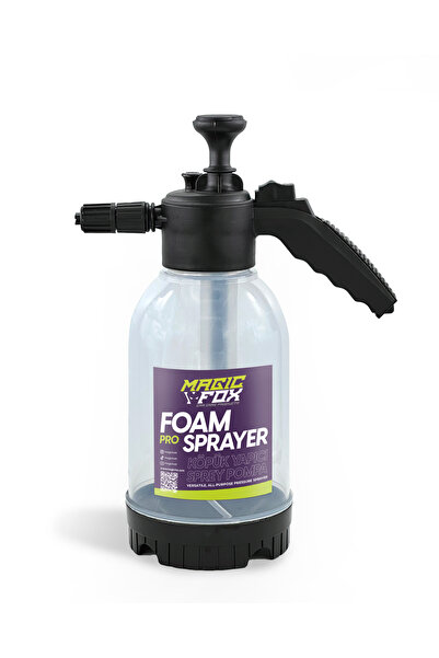 Magicfox Foam Pro Köpük Yapıcı Basınçlı Pompa Sprey 2 Litre PH Nötr Şampuan Hediyeli