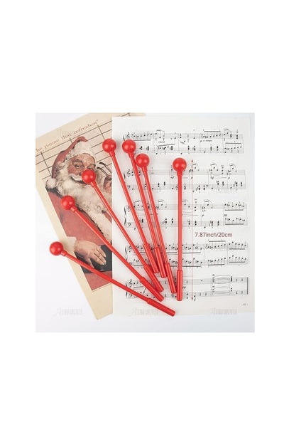 MegArya Plastic Head Beaters – Lightweight Mallets for Glockenspiel, Xylophone & Metallophone