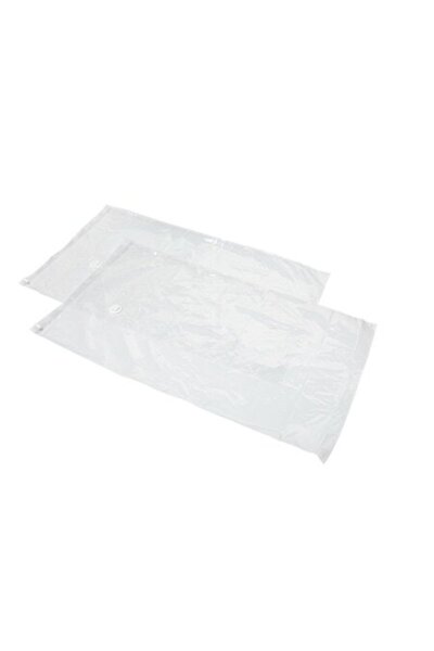 SHOPIENS Set 2 saci de vidat Shopiens, 130 x 75 cm, transparent