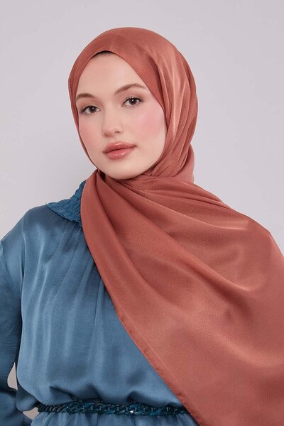 Levidor Mercan Düz Premium Evening Dress Shawl