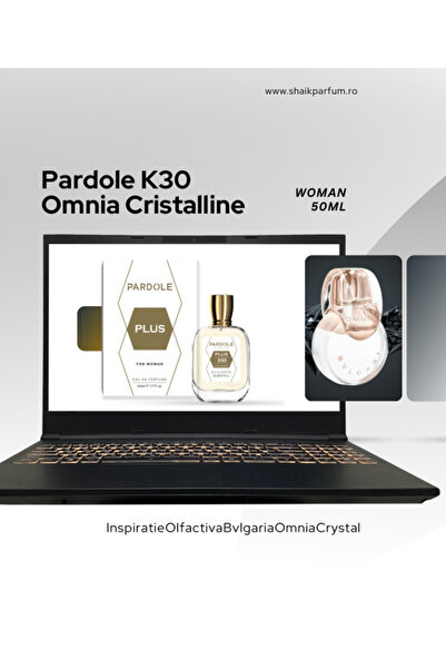 PARDOLE Apa de Parfum Omnia Cristalline, K030, 50 ml