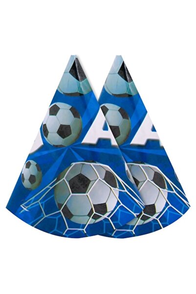 SHOPIENS Set 6 coifuri din hartie pentru petrecerea copiilor Micul Fotbalist ...