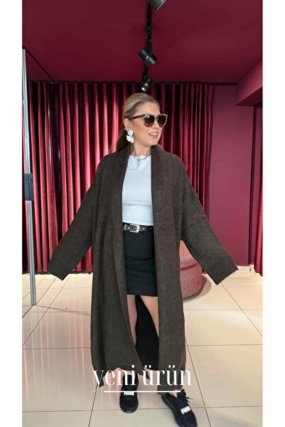 Serpirella Butik Long Soft Cardigan