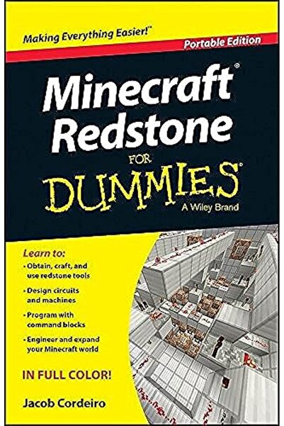 John Wiley & Sons Inc Minecraft Redstone For Dummies