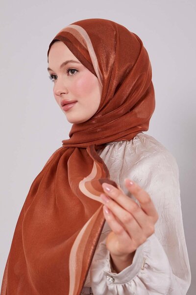 Levidor Tile Color Gradient Amber Shawl