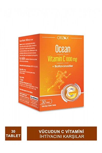 Ocean Vitamin c 1000 mg 30 tablets