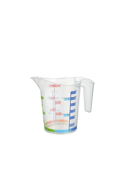 ÇERÇİCİ Measuring Cup Graduated Colored 300ml - 10.1oz