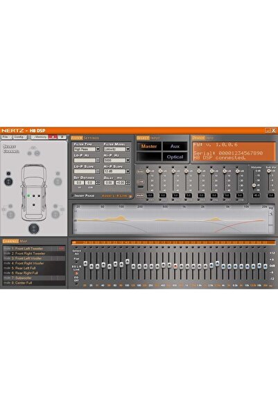 Hertz H8 DSP 8 Kanal İşlemci