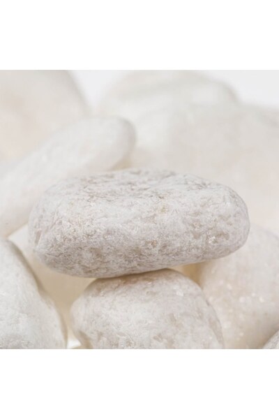 SHOPIENS Saculet Shopiens® 1 kg pietre decorative albe 2-4 cm