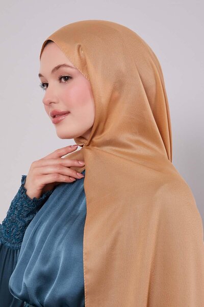 Levidor Copper Plain Premium Evening Dress Shawl