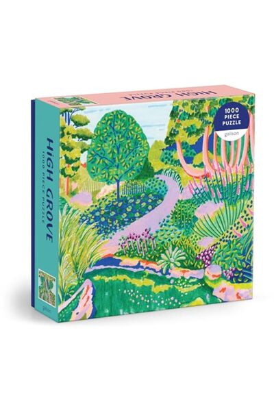 Galison لغز هاي جروف المكون من 1000 قطعة في صندوق مربع