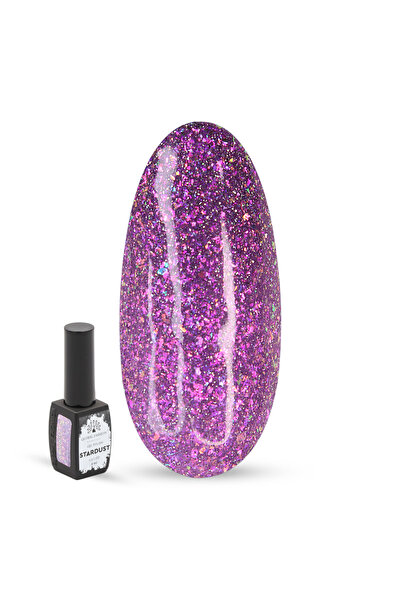 global fashion Stardust Gel Nail Polish – 22 Holographic Galaxy Colors, 8ml E...