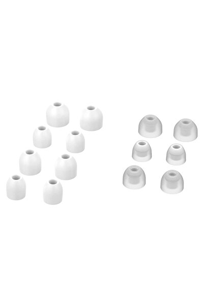 PadForce Set of 7 pairs of earplugs for Sony WF-1000XM3, WF-1000XM4 headphones - White