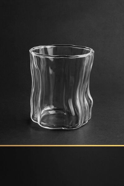 Hayveys 300 ml Modern Glass Cup Heat-Resistant Coffee Soft Drink Cup
