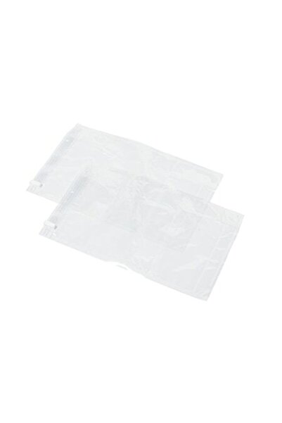 SHOPIENS Set 2 saci de vidat Shopiens®, 30 x 45 cm, transparent