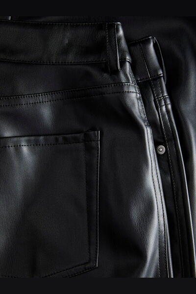 Jack & Jones Kadin Suni Deri Pantolon - Hannah