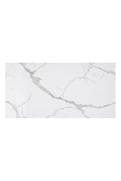 SHOPIENS Decorative Self-Adhesive Wallpaper with Gray Marble Effect Set of 6 Pieces 60x30cm