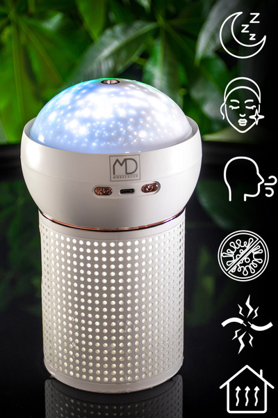 Other Ultrasonic Humidifier with Star Projector for Kids and LED Diffuser