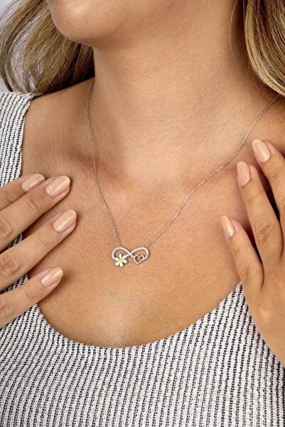 Gümüş Pazarım Top Zincirli Altın Kaplama Hayat Ağacı Gümüş Kadın Kolye