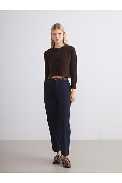 LC Waikiki Crew Neck Women's Knitwear Cardigan (W5)