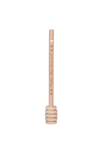 SHOPIENS Wooden spoon with special design for honey Shopiens®, 15 cm