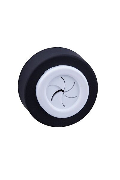 SHOPIENS Kitchen Towel Holder Shopiens®, Plastic, 5.5 x 2 cm, Self-Adhesive, Black with White