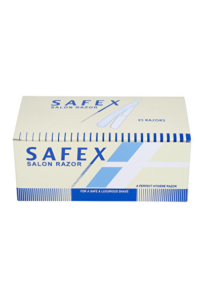 Safex Treet Disposable Professional Salon Razors - Box of 25 for Luxurious Shaving