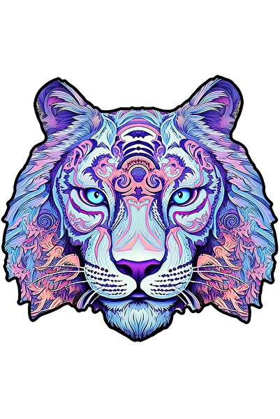 Other Wooden Jigsaw Puzzle for Adults, Tiger Cat A3, Birthday Gift for Father