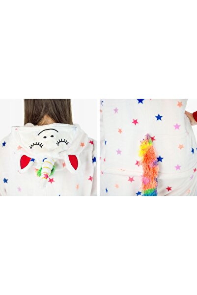 Other Pijamale dintr-o singură piesă pentru bărbați și femei, cu fermoar, salopetă, călduroasă, cu mâneci lungi.